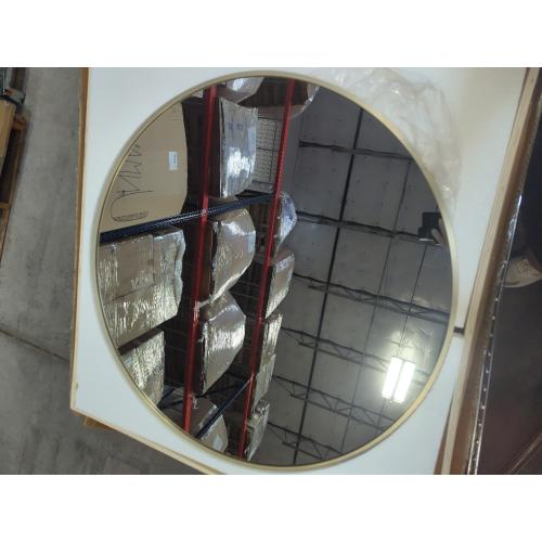 CONGUILIAO Circle Mirror Gold 28 Inch Round Wall Mounted Mirror, Large Bathroom Mirror, Wall Mounted Over Sink Vanity Mirror for Living Room Washrooms Entryways Decor