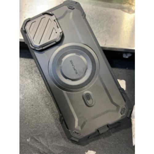 SUPCASE for iPhone 16 Pro Max Case with Camera Control Capture Button (UBMag XT), [Compatible with MagSafe] [Built-in Camera Cover Stand] [Military-Grade Protection] Rugged Magnetic Phone Case, Dark