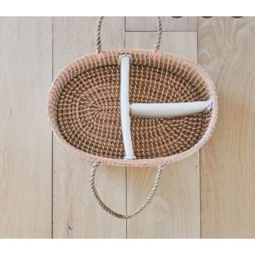 BEBE BASK LILY Diaper Caddy - Blush