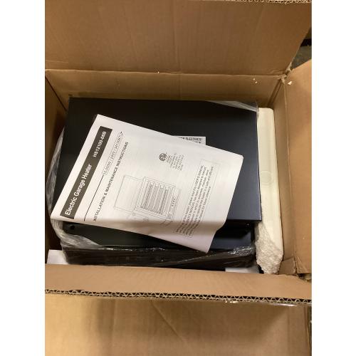 CTSC 10000W Electric Garage Heater, 240v Hardwired Fan-Forced Shop Heater with Digital Thermostat, Remote Control and Timer, ECO Function, Voltage Display Design, Ideal for Workshop, ETL Listed