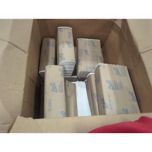 Set of 10 SCOTT Essential 100% Recycled Fiber SRB Bathroom Tissue - Biodegradable, Septic Safe, 2-Ply, White - Eco-Friendly Toilet Paper - 506 Sheets/Roll, 80 Rolls/Carton