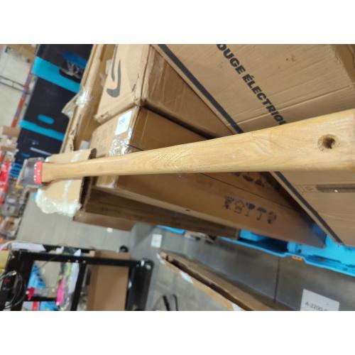 2 Pcs Bush Axe Ditch Bank Blade with Wood Handle Bushcraft Axe Branch Garden Tool 16-inch Head with 40-inch Handle for Yard Garden Work