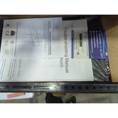 Mounting Dream TV Mount Fixed for Most 42-84 Inch Flat Screen TVs, TV Wall Mount Bracket up to VESA 600 x 400mm and 132 lbs - Fits 16/18/24 Studs - Low Profile and Space Saving MD2163-K
