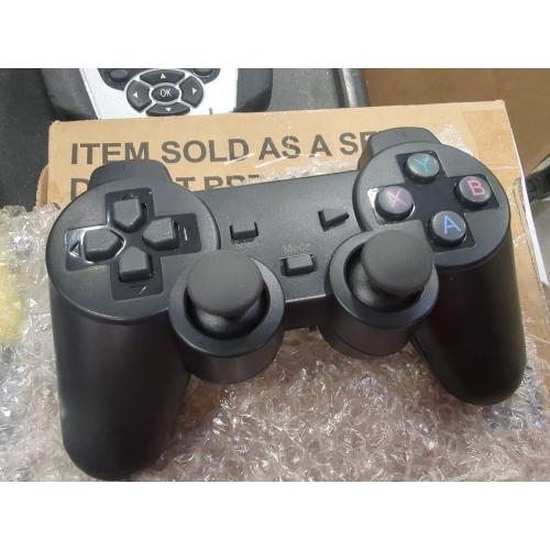 Wireless Retro Game Console Stick Built-in 20000  Classic Games, 4K HDMI Output Nostalgia Plug & Play Retro Video Gaming Stick, Dual 2.4G Wireless Controller