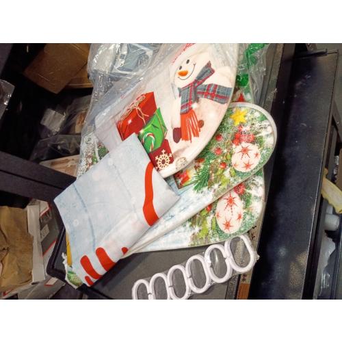 Tiamon 7 Pcs Winter Snowman Shower Curtain Set Merry Christmas Bathroom Sets with 71x72in Snowman Shower Curtain Gnome Non-slip Bath Rug Toilet Mat Toilet Lid Cover 3 Towels for Holiday Bathroom Decor