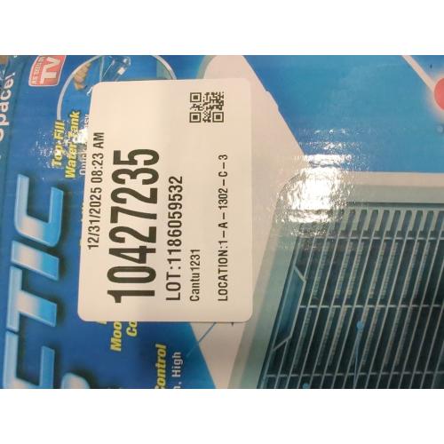 Ontel Arctic Air Portable Air Conditioner Cooler Humidifies Purifies LED Lights