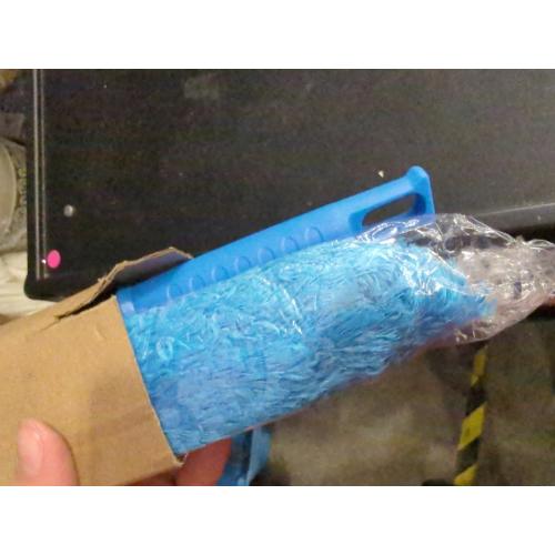 DELUX Microfiber Feather Duster Extendable Duster with 100 inches Extra Long Pole, Bendable Head & Long Handle Dusters for Cleaning Ceiling Fan, High Ceiling, Blinds, Furniture & Cars