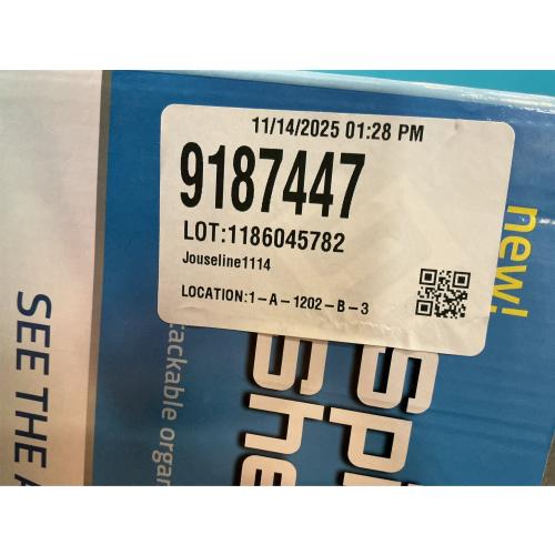 Spicy Shelf Patented Spice Rack and Stackable Organizer