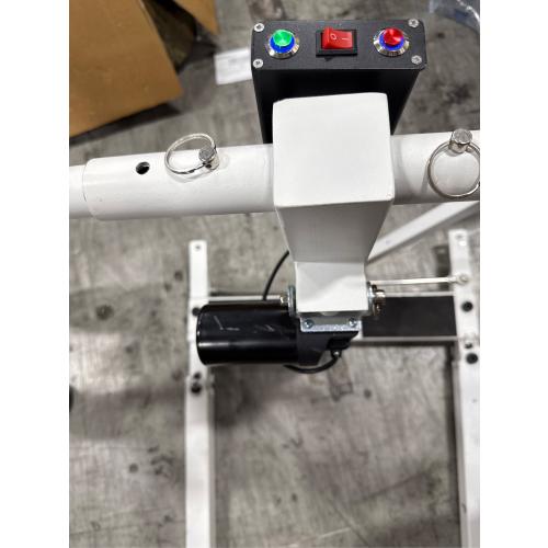 Foldable Patient Lift Transfer Chair, Adjustable Height & Base Width, Portable Mobility Aid for Elderly, Bed to Wheelchair/Sofa/Toilet/Car Transfers (electric Patient Lift Transfer Chair - missing parts, see the pictures)