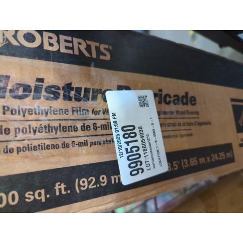 Generic Black Plastic Roll 6mts Wide X 40mts Long C-600, rollomini6x40