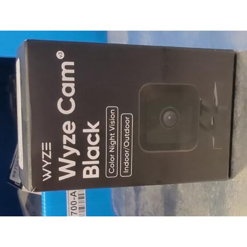 WYZE Cam v3 Limited Edition: Black, 1-Pack