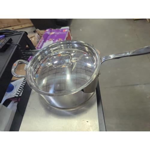 RFN 4QT Ss Copper Saucepan With Lid