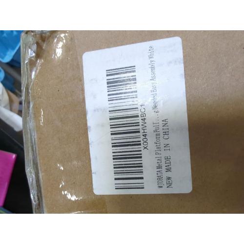 Metal Platform Full Bed Frame with Headboard Sturdy Steel Slats Support No Box Spring Needed Easy Assembly White