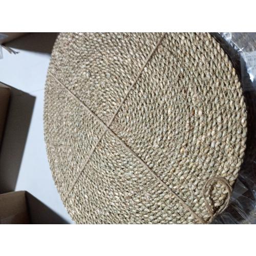Craft Trade Set of 6 Round Jute Placemats, 13 Inch Handwoven Natural Burlap Table Mats, Heat Resistant & Eco-Friendly Rustic Farmhouse Decor for Dining Table, Kitchen, Hotel & Restaurant
