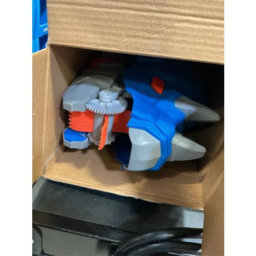 Genérico Dinosaur Transport Truck - Foldable Dinosaur Truck - Dinosaur Truck Toys for Foldable Transport with Track and Metal Cars for Kids