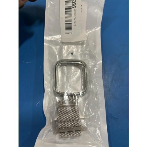 Waterproof Stainless Steel Milanese Band with Case Compatible for Apple Watch 38mm 40mm 41mm 42mm 44mm 45mm 46mm 49mm Women/Men,Magnetic Strap for iWatch Series 11 10 9 8 7 6 5 4 3 2 1 SE SE3 Ultra2/3