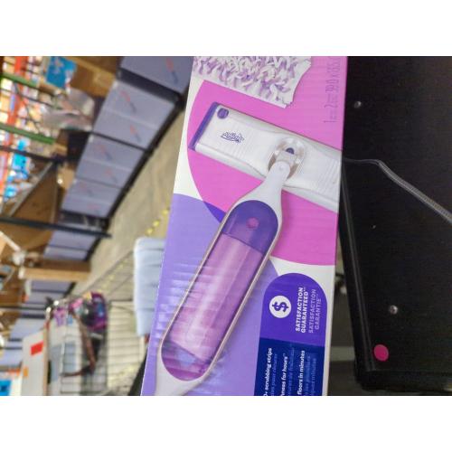 Swiffer PowerMop Multi-Surface Mop Kit for Floor Cleaning, Includes PowerMop, 2 Mopping Pad Refills, 1 Cleaning Solution with Fresh Scent and 2 Batteries