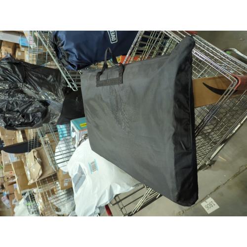 Black and Orange XL Floor Cover with Door Protection, 2025 Black – As Seen on Shark Tank – Fits Full‑Size Crew Cab Trucks with Fold‑Up Seats, Waterproof & Machine Washable – Sturdy XL Dog Hammock for Truck