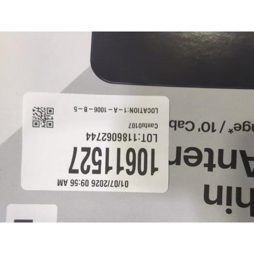 Best Buy Essentials  - Thin Indoor HDTV Antenna - 35 Mile Range - Black/White