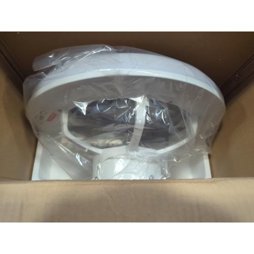 Size 17.7 Color White Ceiling Fans with Lights and Remote Bluetooth, RGB Dimmable LED Enclosed Ceiling Fans for Kids Room, with Bluetooth Speaker And 3 Colors Led Light, 3 Wind Speed & App-Timing Setting, White 17.7''