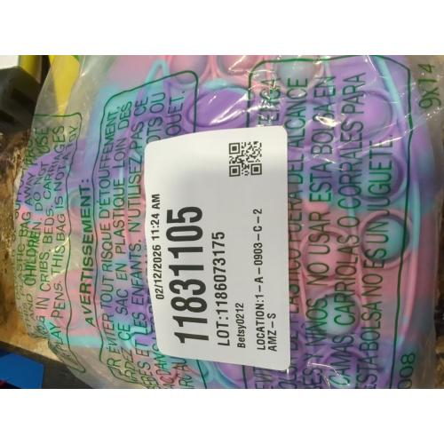 Exun Pop Crossbody Purse Bags Fidget Toy Pack, Bunny Shoulder Bag Mini Sensory Toys, 3 4 5 6 7 8 9 10 Year Old Birthday Party Gift for Girls Kids, Easter Valentine Christmas Stocking Stuffers