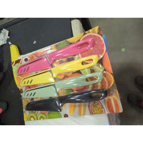 Paring knife, 4PCS Paring knives (4 Knives and 4 Knife cover), 4 Inch Peeling Knife, Fruit and Vegetable Knife, Ultra Sharp Kitchen Knives, German Steel, PP Plastic Handle