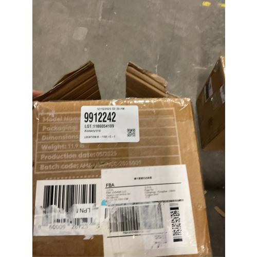 MioTetto Large Baby Playpen – Portable Play Pen, Playpen for Babies and Toddlers with Gate and Breathable Mesh – Indoor, Outdoor Baby Play Yard with Balls & Hangers - Safe and Sturdy Play Pen