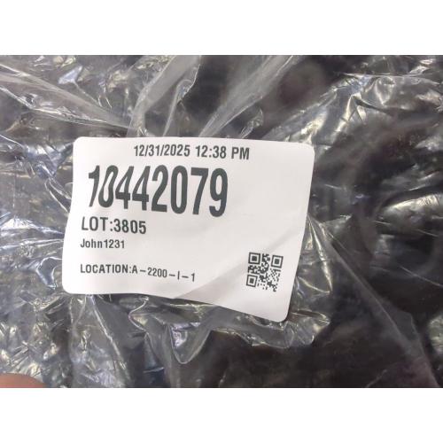 Set of 5 Size 10x30 Ottomanson Indoor/Outdoor  Square Edge Design Non-Slip Rubber  Modern Stair Treads for Stairs, Garage, Patio, 5 Pack, Black