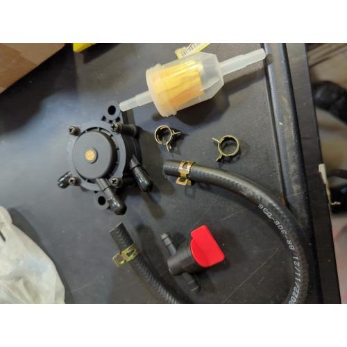 Gas Fuel Oil Pump compatible with Predator 22 HP 670cc V-Twin Horizontal Engine Motor 61614