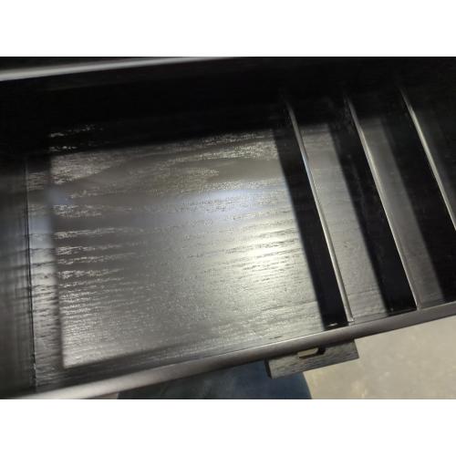 Black Holme & Hadfield Premium 5-Slot Wooden Watch Display Case – Handcrafted Men’s Watch Box with Accessory Drawer, Hinged Cover, Leather Lining–Christmas Gift for Collectors–Luxury Built to Last