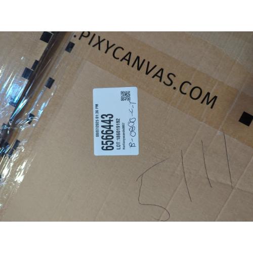 Pixy Canvas 24x36 inch Floater Frame for Canvas Paintings, Wood Panels, Canvas Panels & Stretched Canvas Boards. Floating Frame fits 5/8, 3/4 & max 7/8 Deep Artwork (Brass Gold, 24 x 36 inch)
