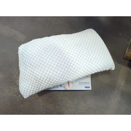 Adjustable Cooling Shredded Memory Foam Pillows King Size Set of 2 - Temperature-Regulating for Hot Sleepers with Dual Airflow Ventilation(CertiPUR-US & Hypoallergenic & Machine Washable)