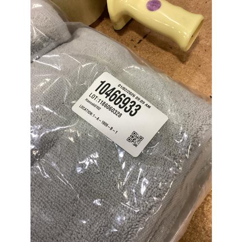 Haven Organic Cotton Terry Bath Towel in Harbor Mist Grey 3 pack