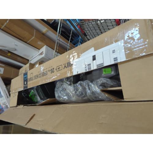 Grey and Green 26-Inch Hedge Trimmers Cordless with Battery 60V Electric Bush Trimmer 5Ah Battery Power Heavy Duty Hedge Trimmer Brushless|Dual Action Steel Blades|1 Cutting Capacity for Shaping Hedges Shrubs