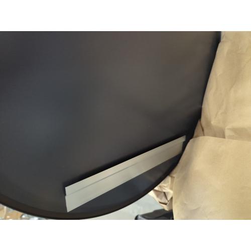 Round Mirror Black Wall Mounted Circle Mirrors Vanity Mirror with Brushed Aluminum Alloy Frame Modern Decoration for Bathroom, Living Room, Vanity, Bedroom, Entryway