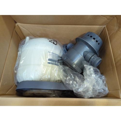 Grey AQUASTRONG Sand Filter Pump for Above Ground Pool with Timer, 1/2 HP Pool Pump Max 2500 GPH for Pools up to 9000GAL, 12in Pool Sand Filter with 6-Way Valve, Improved Circulation for Crystal-Clear Pool