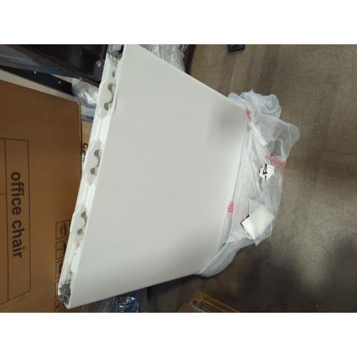 Folding Table, 4FT Foldable Picnic Table with Adjustable Height, Heavy Duty Fold-in-Half Portable Table for Weddings, Camping, RV Travel, Parties, BBQs, and Indoor Use, Easy to Fold and Store