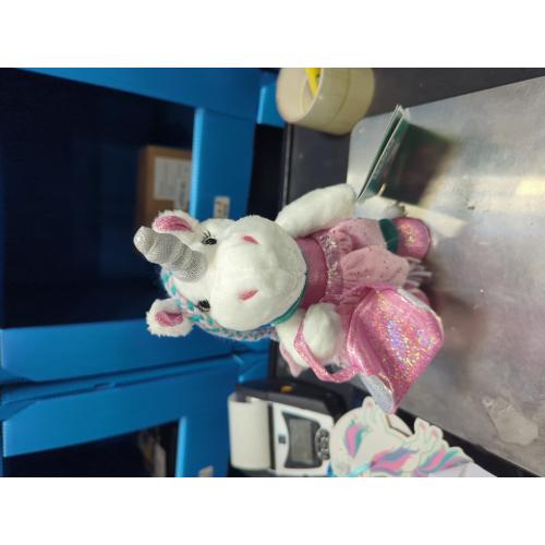 Itsy Unicorn Stuffed Animal - Pink Unicorn Plush Toys with Dress Up Clothes As Ballerina Doll, Good for Unicorns Girl Gifts Age 4-5, Unicorn Toys for Girls Age 6-8