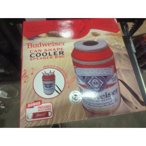 Budweiser Can Shape Cooler Speaker Bag