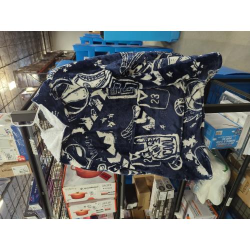 Size ONE FITS ALL  Sports Blanket Hoodie Men & Kids, Oversized Wearable Blanket Kids, Teens, Adults, Soccer & Basketball Hoodie Blanket for Boys