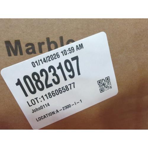 Fleecy day TV Tray, Folding TV Dinner Table, Adjustable Small C-Shaped End Tray for Eating, Foldable Slide Under Couch Side Table for Recliner, Living Room, Bedroom,No Assembly Required(White Marble)