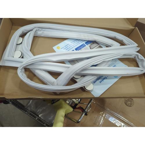 Color White Upgraded 242193206 Refrigerator Door Gasket, compatible with Kenmore Frigidaire Crosley Westinghouse refrigerator door seal replacement, Replacement for AP5806733.【white]