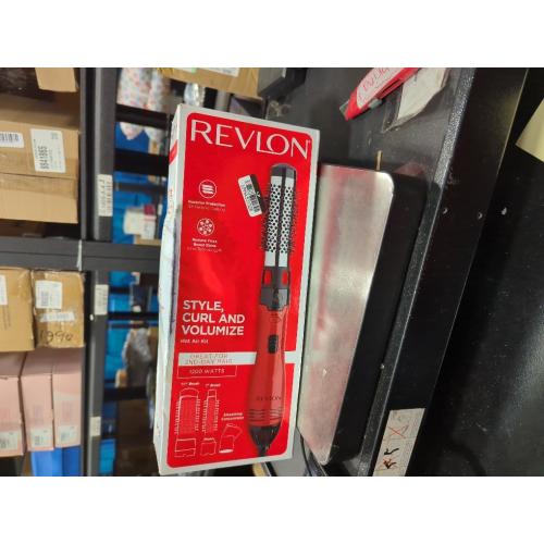 Revlon 1200W Perfect Style Hot Air Kit | Style, Curl, and Volumize, 3 Piece Set