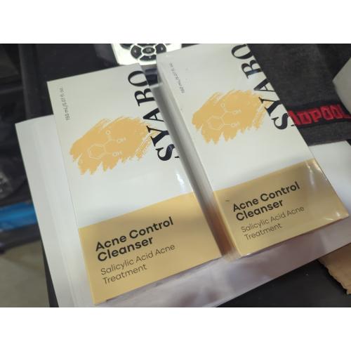 Pack of 2 Size 5.07 Salicylic Acid Face Cleanser, Daily Gentle Acne Cleansing Face Wash for Acne, Pore, Blackheads, Breakouts, Cleansing Gel for Oily & Sensitive Skin, 5.07 FL OZ