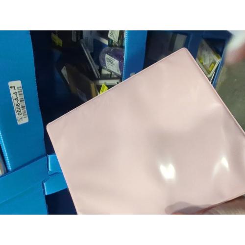 SUNEE 3 Ring Binder 1.5 Inch 1 Pack, Clear View Binder Three Ring PVC-Free (Fit 8.5x11 Inches) for School or Office Supplies, Pink