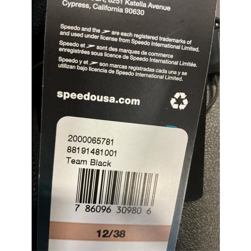 size 12/38 Speedo Womens Swimwear /38 Performance Flyback ProLT One-Piece