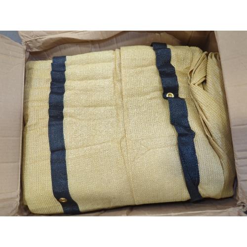 Rectangle Sun Shade Sail Canopy, 16' x 20' Outdoor Shade Cloth Patio Cover - Sunshade Sails Awning Shelter for Deck Garden Lawn Yard (Sand)