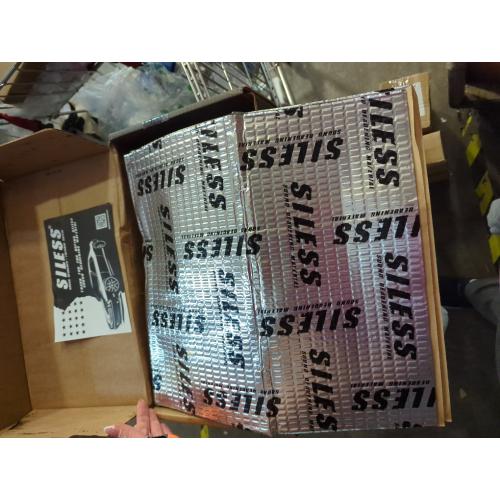 Siless 80 mil (2mm) 36 sqft (3.4 sqm) Car Sound Deadening mat - Butyl Automotive Sound Deadener - Noise Insulation and Vibration Dampening Material (36 sqft)