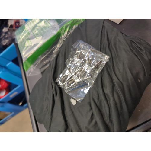 Gallety 7.2 FT Black Round Backdrop Cover for 5 to 7.2ft Circle Arch Stand - Adjustable Circle Arch Backdrop Cover for Wedding Arch Birthday Party Photography Decoration