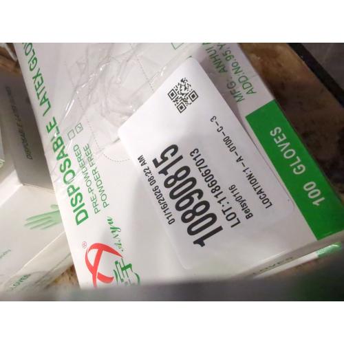 2 pack Medium Disposable Latex Gloves (200Count)